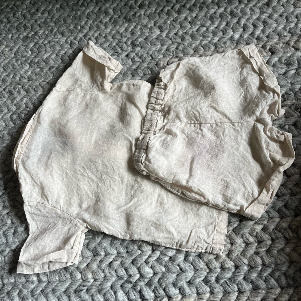 H&M Linen button down Set - Picture 3 of 4